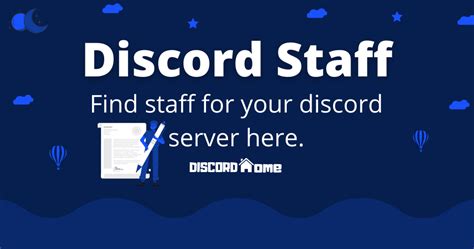 discord looking for staff